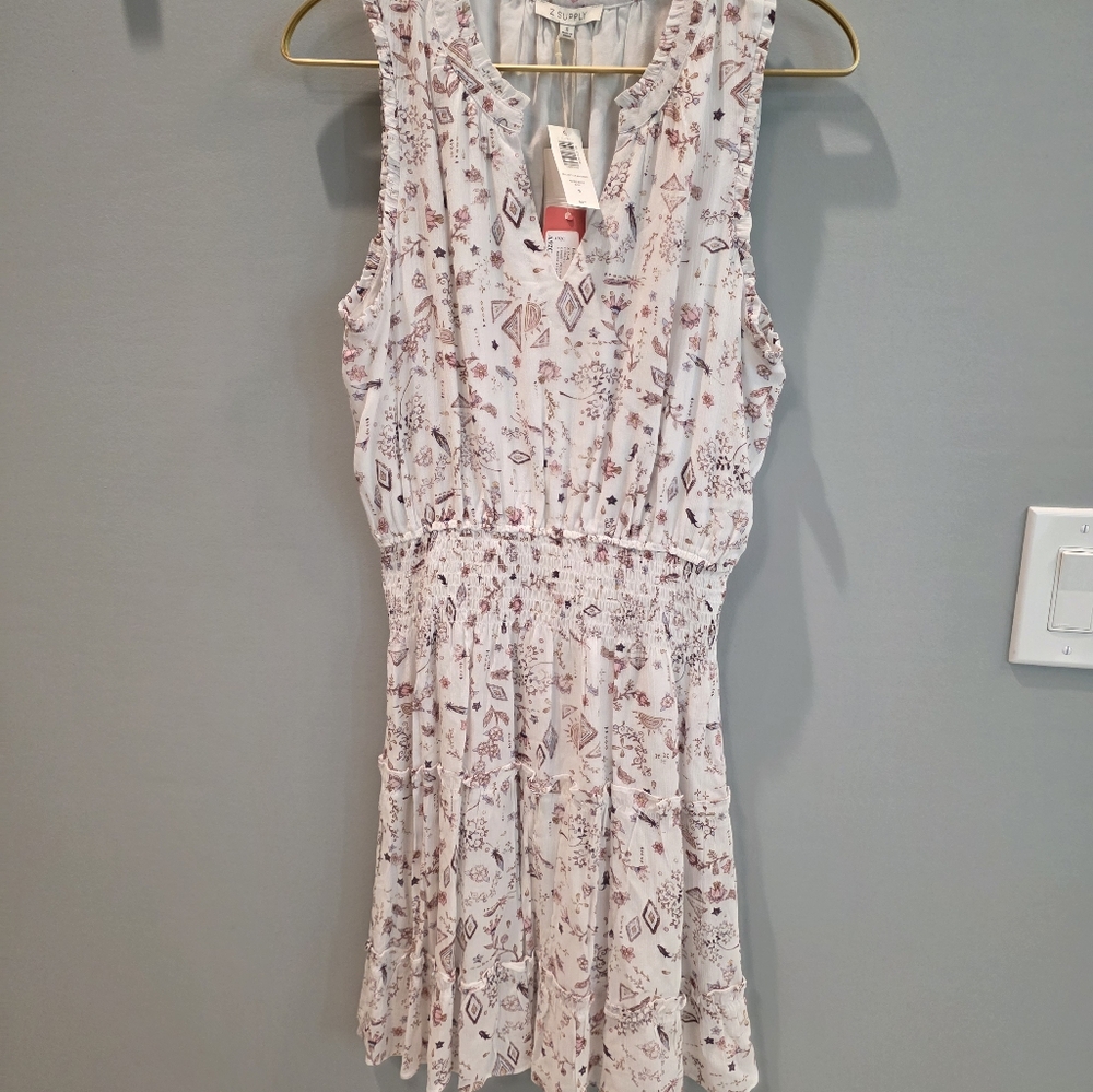 NWT Felicity Folk Mini Dress by Z Supply SZ S - Picture 2 of 5